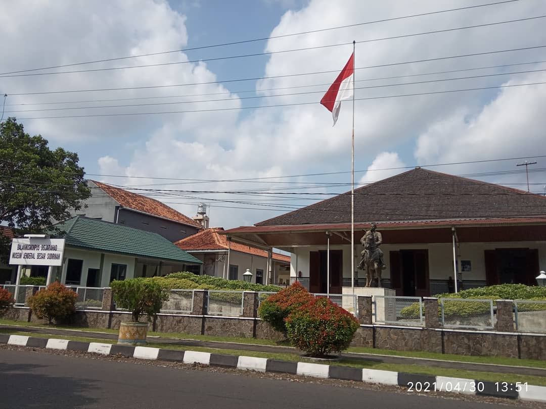 Exterior view of the Sasmitaloka Jenderal Soedirman Museum in Yogyakarta